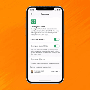 Cadangan iCloud