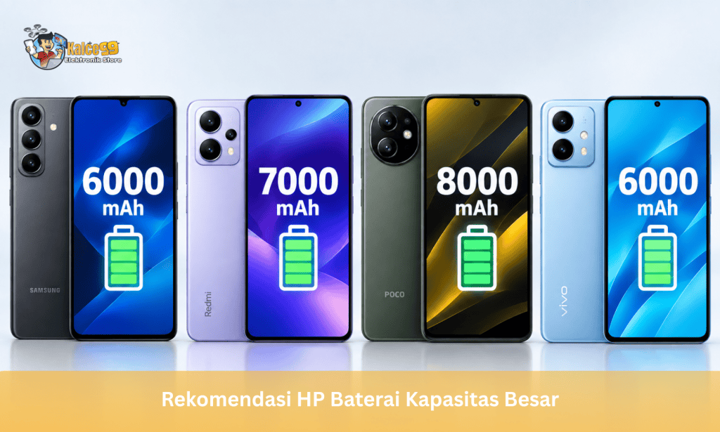Rekomendasi HP Baterai Kapasitas Besar
