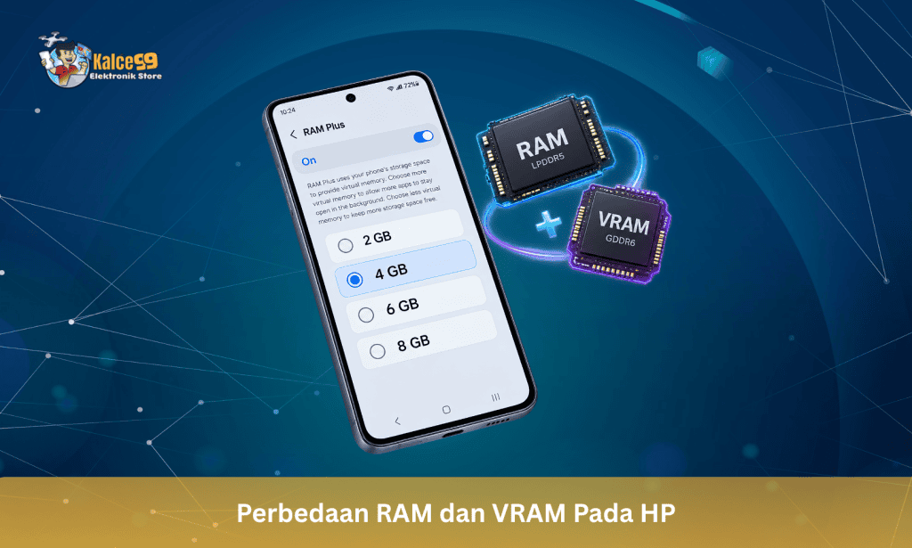 Perbedaan RAM dan VRAM Pada HP